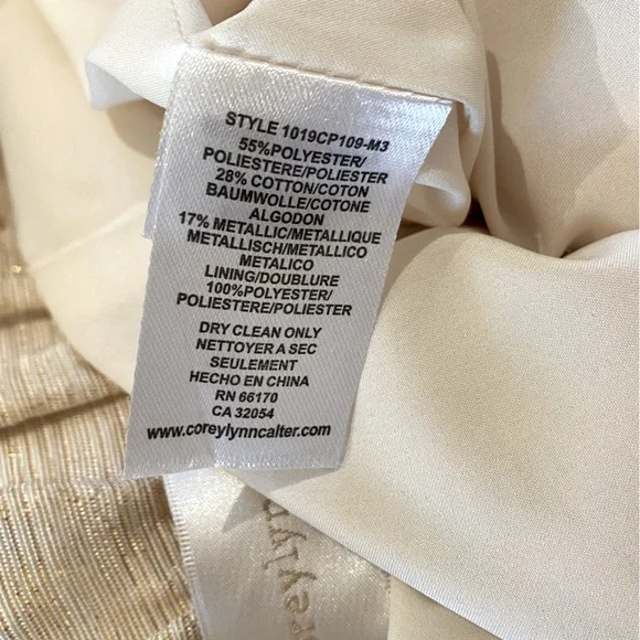 Anthropologie Shimmer Trouser Pants - Picture 7 of 10